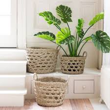 Baskets Storage Terrain Terrain Rope Basket Basket Spring Easter Decor