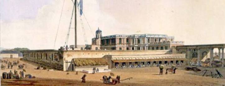 Government house in Fort St. George, Madras