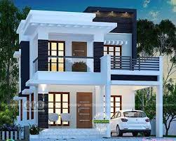Cute Modern House Plan By Dream Houses 2 Storey House Design Kerala House Design Bungalow House Design