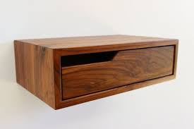 Floating Nightstand Bedside Table Etsy Floating Nightstand Modern Floating Nightstand Walnut Nightstand