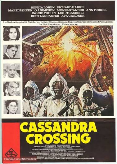 The Cassandra Crossing (1976) German movie poster