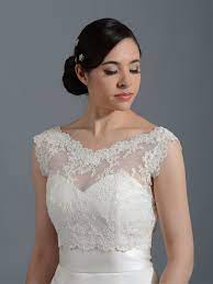 V Neck Re Embroidered Lace Bolero Wedding Jacket Wj006 Lace Bolero Wedding Bolero Wedding Lace Bride