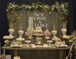 Rustic Bohemian Chic Dessert Table Wedding Confetti Fair Catch My Party Postres Para Boda Mesa De Postres Para Boda Postres Boda