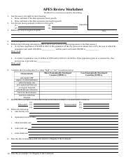 2016 2017 Apes Review Packet Pdf Name Period Apes Review Packet 2016 Modified From A Document Created By The Great David Hong 1 Use The Axes To The Course Hero
