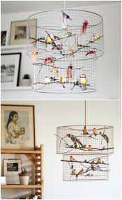 Copper Bird Cage Lamp Is A Stunner The Whoot Bird Cage Decor Kids Room Lighting Birdcage Light