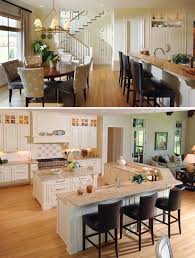 Open concept floor plans are in high demand due to the airy feel and family atmosphere they provide, and barndominiums lend themselves well to this type of the two smaller bedrooms share a bath, and there's a spacious island in the kitchen that would make a natural gathering spot while entertaining. 40 Modern Design Ideas For Open Concept Kitchen Page 36 Of 40 Lovein Home Kitchen Layout Kitchen Living Open Concept Kitchen