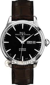 Ball Watch Trainmaster Eternity Nm2080d Lj Bk Watches For Men Watch Companies Leather Straps