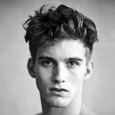 This haircut is the trendiest haircut of this year! Teen Boy With Curly Hair