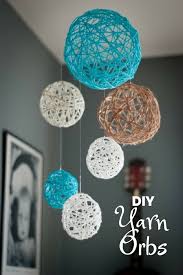 16 Beautiful Diy Bedroom Decor Ideas That Will Inspire You Check Out How To Make Easy Diy Yarn Orbs For Bedroom Decor Yarn Diy Ornament Crafts Yarn Ball