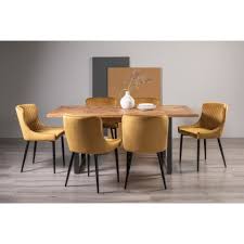 Shop birch lane for farmhouse & traditional 8 + seat dining tables, in the comfort of your home. Lowry Cezanne 6 Seater Dining Set Affordable Dining Set Home Origins