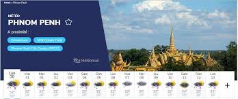 It provides free private parking and has a restaurant and an outdoor swimming pool. Juillet Partir Au Cambodge La Meteo Le Temps De Juillet