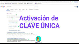 Brenda martínez 29 de septiembre de 2020. 7 Activacion Clave Unica Youtube
