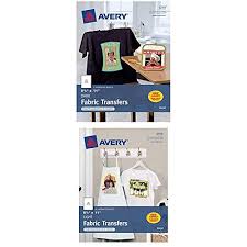 Avery Iron On Inkjet Transfer Paper For Buy Online In Guernsey At Desertcart