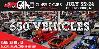 7,892 cars within 30 miles of greensboro, nc. Gaa Classic Cars Auctions Gaa Classic Car Auction