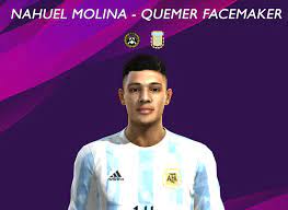 Pes 2013 nahitan nandez face by pocho cm. Pes 2013 Nahuel Molina Face