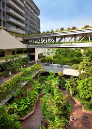 Khoo Teck Puat Hospital In Singapore By Cpg Consultants Pte Ltd Hospital Architecture Healthcare Architecture Landscape Architecture