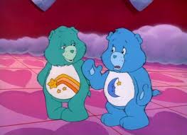 “once i mix them together, my cloud of uncaring shall rise up from the thunder pit and mark the end of the care bears!” “oh no!” #care bears #wish bear. Forever Young Care Bears Movie Care Bears Vintage Vintage Cartoon
