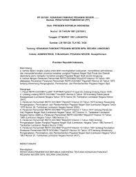Ii serta ujian kenaikan pangkat penyesuaian ijazah dapat segera diusulkan ke biro kepegawaian sekretariat jenderal kementerian kesehatan. Pp 20 Tahun 1991 Tentang Kenaikan Pangkat Ropeg Kemenkes
