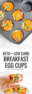 Breakfast Egg Cups Gluten Free Keto Low Carb Recipe Egg Cups Breakfast Low Carb Breakfast Breakfast