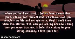 Today i can understand the deep meanings of the love notes printed and. When You Hold My Hand I Love Letters For Him