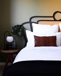 tete de lit cannage tete de lit cannage chambres a coucher style cotier lit design