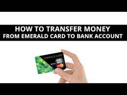 The number on your emerald card is the same type of number you would find on a credit card or debit card. How To Transfer Money From Emerald Card To Bank Account Youtube