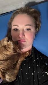 Miley kept giving kisses so this was too cute not to post lol. I’m gay but  I’d say choose a dog over a man anyways 😂 #doglove #yorkiesoftiktok  #yorkie #puppykisses