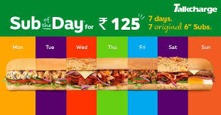 Choose The Delicious Sub Of The Day From Subway Activate Subway Deals From Talkcharge And Get Your Favor Subway Offers Company Meals American Fast Food