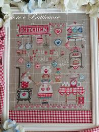 Si postano le foto dei. Kitchen My Little Big Kitchen Cross Stitch Pattern By Cuore E Batticuore Anabella S