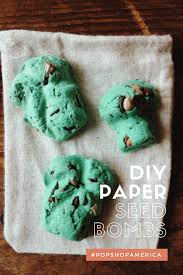 You don't want any full pieces left. Be A Renegade Gardener Make These Paper Seed Bombs