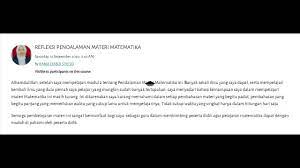 We did not find results for: Refleksi Pembelajaran Modul Matematika Ppg 2020 Youtube