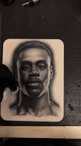 Tattooing a portrait of Dallas Native , pound for pound 🥊 , World champion  Errol Spence Jr