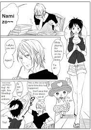 Male Nami 1 4 One Piece Fem Luffy And Fem Chopepr One Piece Comic One Piece Funny One Piece Crew