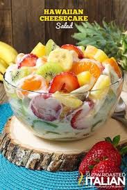Hawaiian Cheesecake Salad Recipe Easy Fruit Salad Recipes Fruit Salad Easy Fruit Salad Recipes