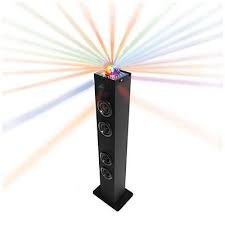 Polaroid Bluetooth Wireless Tower Speaker With Disco Party Lights Disco Party Lights Party Lights Tower Speakers
