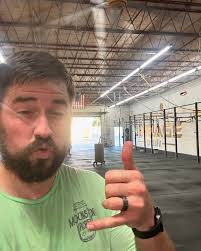 Got crushed @lineagecrossfit thanks coach Whitney! Overhead squat mobility  coming along slowly