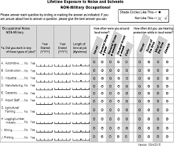 audiologic characteristics in a sample of recently separated