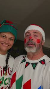 They said to dress as your favorite Christmas Movie Character. Well  TrailerParks are not always the best place for Christmas. Some of us grew  up identifying like the Land Of Misfit Toys😪🤪