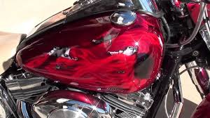 Harley davidson custom paint job. Hd Vid Of 02 Harley Davidson Fat Boy With Elite Customs Paint Job 2 Youtube