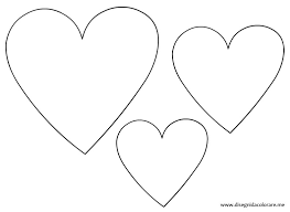 Sagome Cuori Da Stampare Disegni Da Colorare Colorare Cuori Disegni Sagome Stampare Sagome Cuori Da Sta Disegno Cuore Stampi Per Feltro Modello Di Cuore