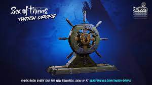 Head on over to the official sea of thieves twitch drops page to make sure your account is linked and to follow along each day. Sea Of Thieves On Twitter Twitch Drops Are Live The Spartan Wheel Is Available Today But You Can Acquire The Full Halo Inspired Spartan Ship Set Over The Next Week Just Remember To