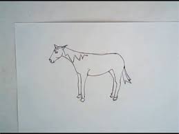 Learn how to draw step by step in a fun way!come join and follow us to learn how to draw. How To Draw A Mustang Horse Horse Easy Drawing How To Draw A Horse Youtube It S Simple Simply Subscribe Us For More Drawing Tutorial Sanx Xox