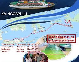 Jadwal Kapal Pelni Nggapulu Di 2020 Kapal Berlayar Makassar