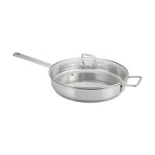 28cm Stainless Steel Saute Frypan Kmart