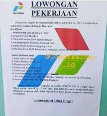 Maybe you would like to learn more about one of these? Lowongan Kerja Operator Spbu Minimarket Konveksi Sablon Rumah Makan Kojek Laundry Di Pontianak Lowongan Kerja Terbaru