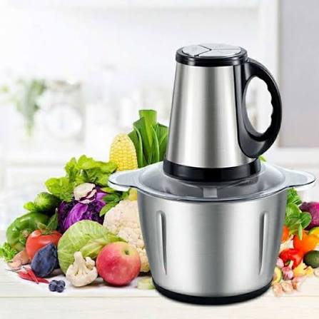 Stainless Steel 3 Speeds Big Capacity Electric Meat Grinder Food Processor Compact Body Design Beautiful Durable, Meat Grinder Chopper 3L ,Electric ...