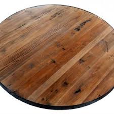 Check out this stunning reclaimed douglas fir round dining table knots and holes are indigenous to the wood finish: Reclaimed Wood Table Tops Order Today For Fast Delivery