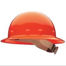 Fibre Metal E1rw Full Brim Hard Hat With Ratchet Suspension Hard Hat Crown Design Hardhats