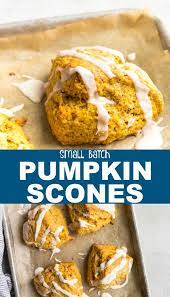 Small Batch Pumpkin Scones For Two Recipe Makes 4 Pumpkin Scones Packed With Real Pumpkin And Pumpkin Spice Pumpkin Scones Recipe Pumpkin Scones Scone Recipe
