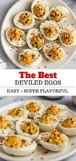 My Mom S Easy Deviled Eggs Which Also Happen To Be The Best Deviled Eggs Coming Right Up I Know In 2020 Best Deviled Eggs Devilled Eggs Recipe Best Deviled Eggs Easy